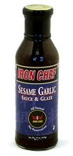 Iron Chef Sauce & Glaze Sesame Garlic -- 15 fl oz