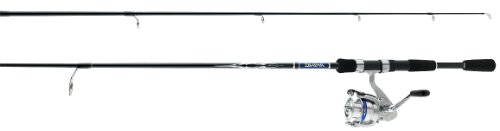 Daiwa D-Shock 170 Yards 8 Line 6 1/2-Feet Fibreglass Spin Combo (Medium), Outdoor Stuffs