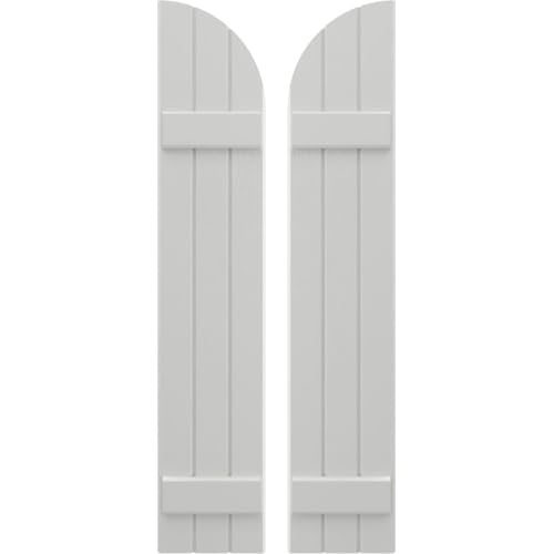 Ekena Millwork ARW101BQ311X81STH Americraft Three 2 Exterior Real Wood Joined B…