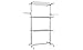 Hyfive Clothes Airer Drying Rack Extra Large 3 Tier Clothes Drying Rail Foldable