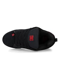 DC Men's Court Graffik SE Skate Sneaker, Dark