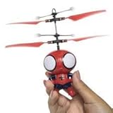 Marvel Spiderman Flying Copter - Fun Hand Control Levitating Heli Amazing Spider-man Flies Up To 15 Feet For Indoor Fun