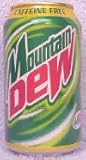 Mountain Dew Caffeine-Free Soda, 12-oz can (Pack of 12)
