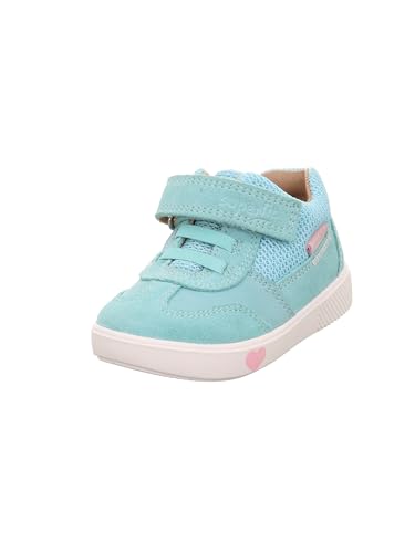 Superfit Supies, Scarpe per Chi Inizia a Camminare, Verde Chiaro Rosa 7500, 21 EU