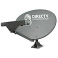 Ready to Install Package : New AT&T Directv HD Satellite Dish SWM5 LNB + RG6 COAXIAL Cables Included Ka/ku Slim Line Dish Ant