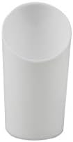 81893 50pcs. White Plastic Mini Disposable Cup/Plastic Cup, Dia. 4,4x8,4cm