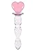 Wowlife Glass Dildo for Women, Crystal Masturbator