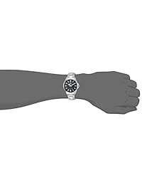 Casio Edifice acero inoxidable de cuarzo reloj Casual, color: plateado (modelo: efv-100d-1avuef)