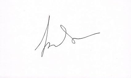 james signature