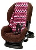 Cosco Scenera Convertible Car Seat, Chevron Raspberry by Scenera