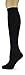 Sox Trot Solid Black Knee High Socks, Soft Trouser Socks, Shoe Size 5 -10 (Pack of 3 Pairs), Black