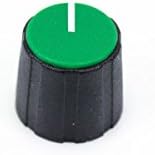 PixelGear Large 15mm Collet Knob w/ Green Cap White Line