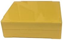 C&amp;A Scientific Slide Storage Box, 25 Slide, Yellow