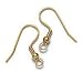 UnCommon Artistry 22K Gold Plated Hypo-Allergenic Surgical Steel Earring Hooks (100)