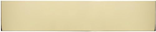 Baltimore Hardware 8" x 30" Kick Plate - Polished Brass-Aluminum - Magnetic Mount - A09-P0830-628MAG