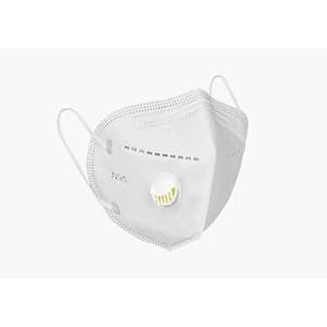 Verage V – Care, Anti Pollution, Reusable, Non-woven with Melt Blown Protective Layer Face Mask (Respirator White,Pack…