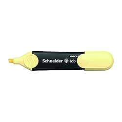 Schneider Job Pastel Highlighter, Chisel Tip, 1 + 5