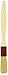 Matfer Bourgeat Pastry Brush, Flat, 1