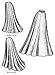 1903 Edwardian Era Trumpet Skirt Pattern