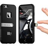 smartJohn iPhone 6S / 6 Case Unique - Best Protective iPhone 6 Case with Mini USB Flash Drive 16 gb Wherever You Need - Expert Dual Layer Top design - Perfect Slim - 100% Money back-ENJOY IT! - BLACK