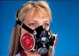 MSA 808071 Comfo Classic Respirators Style: Size Group:Medium, Body Silicone