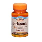 Sundown Naturals Sundown Naturals Melatonin, 120 tabs 3 mg(Pack of 2)