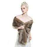 Aukmla Bridal Wraps and Shawls Fur Stole for Women and Girls. Aukmla Bridal Wraps and Shawls Fur Stole for Women and Girls.