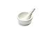 Fox Run Porcelain Mortar & Pestle, White, 1.5-Inch
