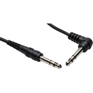 Hosa Technology CSS-103R Audio Cable - for Audio Device - 3 ft - 1 x 6.35mm Male Audio - 1 x 6.35mm Male Audio - Shielding