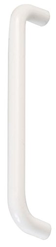 PLASTIC D HANDLE WHITE 128MM D02073 By DURATOOL