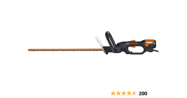worx hedge trimmer amazon