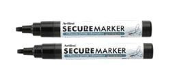 Artline EKSC-4 Secure Marker Pens (Twin Pack)