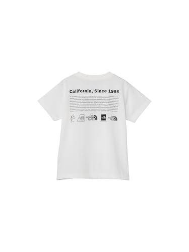 [ザ・ノース・フェイス] 半袖 カットソー Tシャツ T S/S Historical Logo Tee ホワイト 120