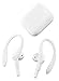 EARBUDi Earhooks Compatible with Apple AirPods | White