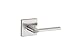 Kwikset 91540-023 Lisbon Door Handle Lever with Modern Contemporary Slim Square Design for Home Hallway or Closet Passage in Satin Nickel 4.23