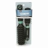 Conair Brush Styling Essentials Full-Size and Mid-Size Vent Brush Set, For Blow-Dry Styling, 1 set