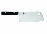 Shun Classic 6-Inch Meat Cleaver Handcrafted in Japan; Heavy Duty Durable AUS8A High-Carbon Stainless Steel; Moisture Resistant PakkaWood Handle; Ideal for Meat and Bones
