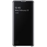 Samsung Galaxy S10 S-View Flip Case, Black