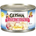 Geisha, Diced Water Chestnuts (Pack of 6)