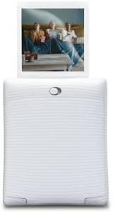 INSTAX insax SQUARE Bluetooth Printer for Smartphones Ash White view 2