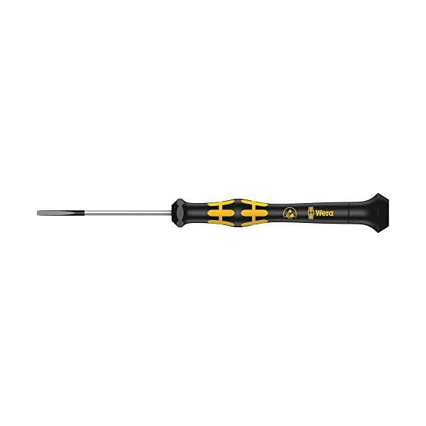 Wera 1578 A ESD Kraftform Micro Schlitz-Schraubendreher, 0,23 x 1,5 x 40 mm, 05030101001