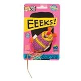 Bamboo Pet Eeeks! Kitty Hoots Chic Mouse Cat Toy