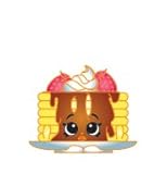 2014 SHOPKINS FIGURES (SERIES 2) - PAMELA PANCAKE #060 (ULTRA RARE)