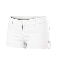 Diseño de Olivia Shorts para dama Juniors Body Enhancing Ripped Hole Mini