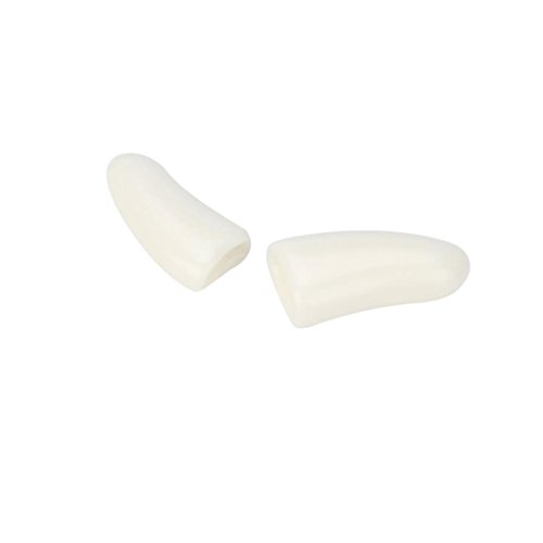 Sunward 20 PCS Nail Caps Nail Covers Claw Caps Paw Covers for Cat Pet Kitten Dog With Glue (S, White) - Thumbnail 2