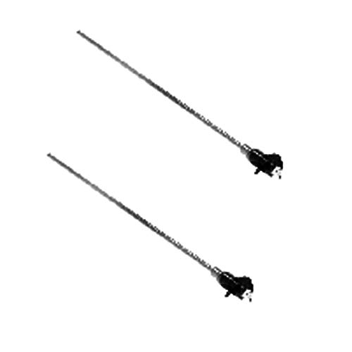 image for VOLANTEXRC 2pcs RC Boat Shaft, 2pcs RC Watercraft Propeller for Remote