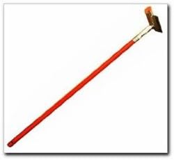 Window Squeegee, 8"" Metal Head with Rubber Blade and Net Covered Foam, 32"" Wood Handle tool &amp; industrial