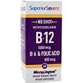 No Shot Methylcobalamin B12 (5000mcg) + B6 & Folic Acid (800mcg)