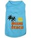 Parisian Pet Miami Beach Dog T-Shirt, X-Large