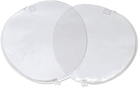 Amazon Co Jp ジャンボうちわ用 透明 うちわカバー 2個セット コンサート ライブ 応援うちわ用 収納 ケース うちわカバー ホーム キッチン